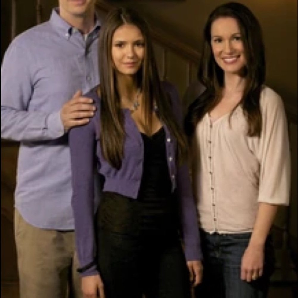 Elena Gilbert ALT Purple Cardigan
